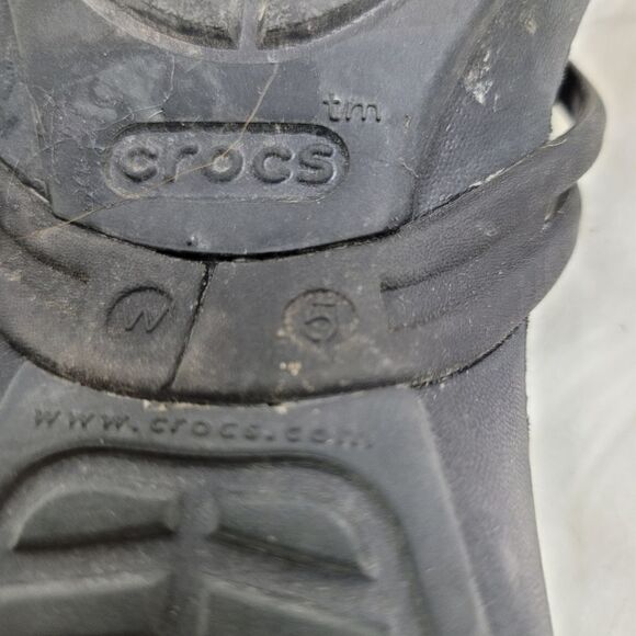 Crocs Isabella Womens Shoes Size 5 Black  Flip Flop - Picture 8 of 9